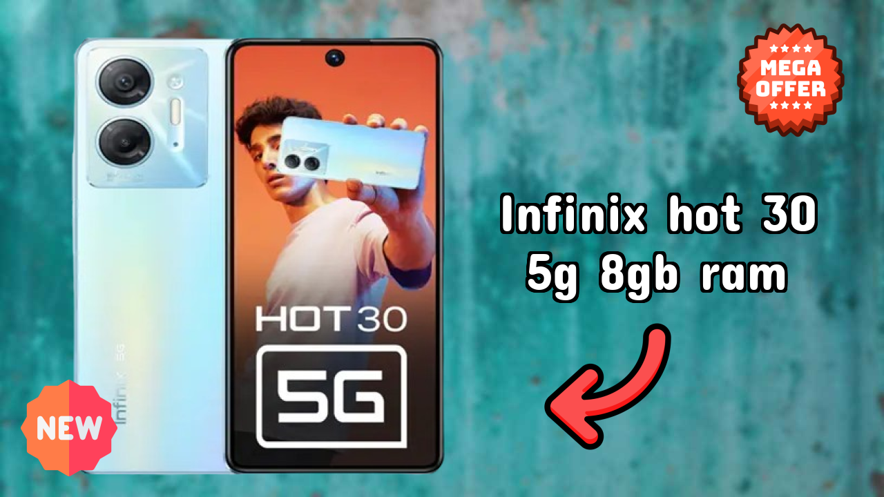 Infinix Hot 30 5G 8GB RAM Display Analysis: 6.78 Inches (17.22 Cm) Screen