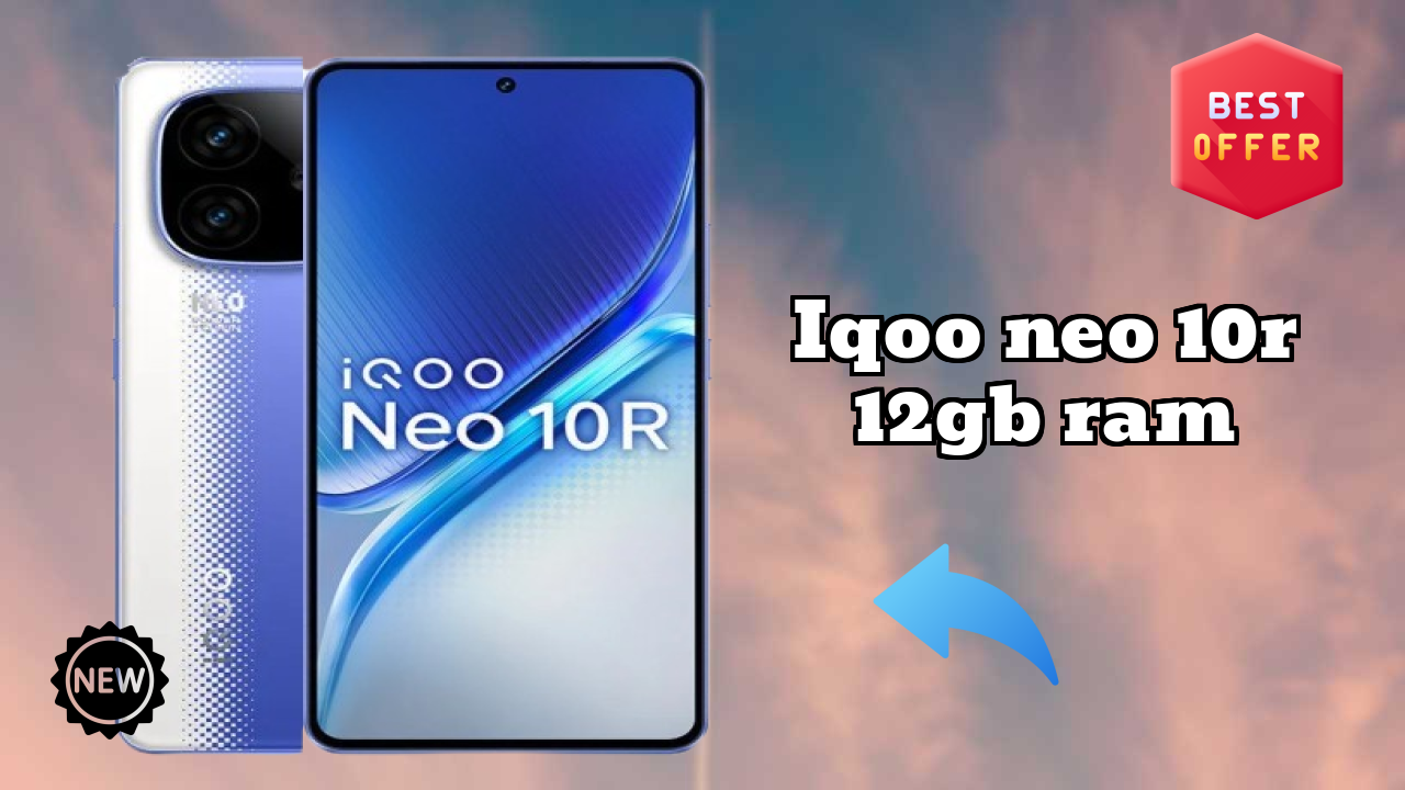 IQOO Neo 10R 12GB RAM Battery Life: 6400 MAh How Long Lasts