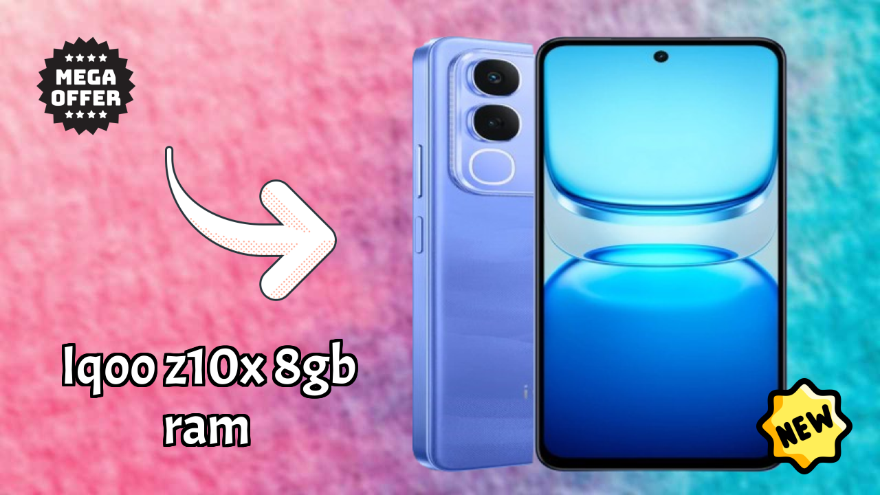 IQOO Z10x 8GB RAM Display Size: 6.72 Inches (17.07 Cm) Screen Test