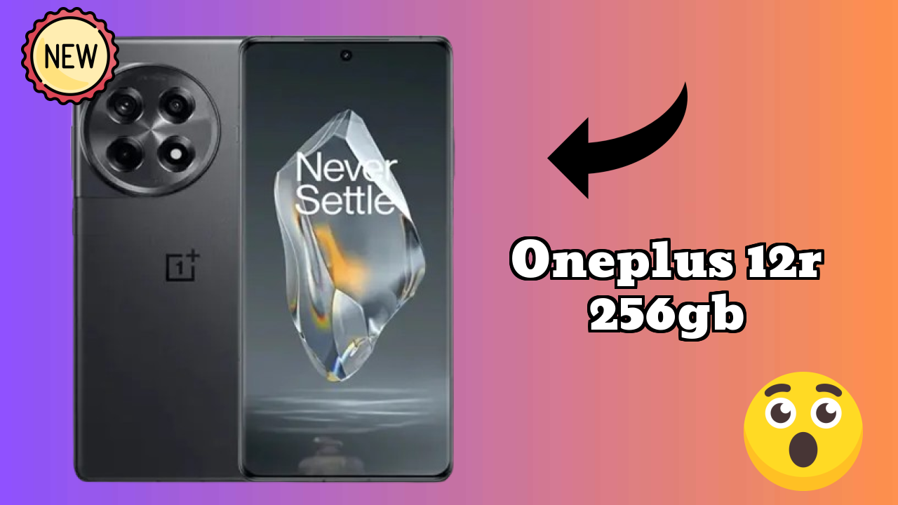 OnePlus 12R 256GB Display Technology: ProXDR LTPO Quality