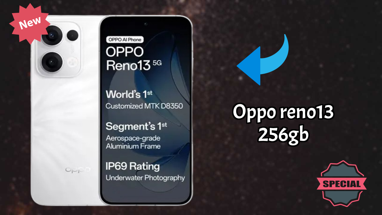 OPPO Reno13 256GB Display Size: 6.59 Inches (16.74 Cm) Screen Test