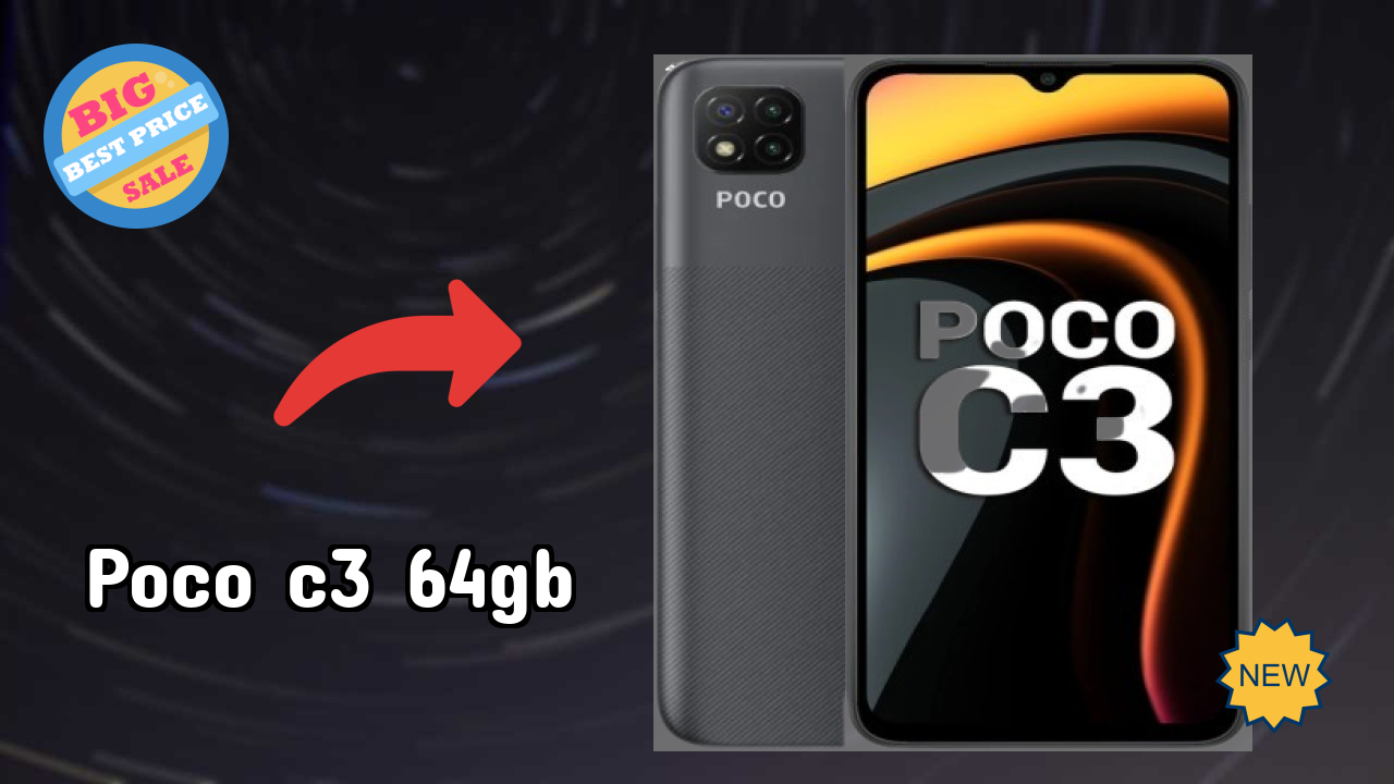 POCO C3 64GB Price Analysis: ₹8,499 Good Investment?