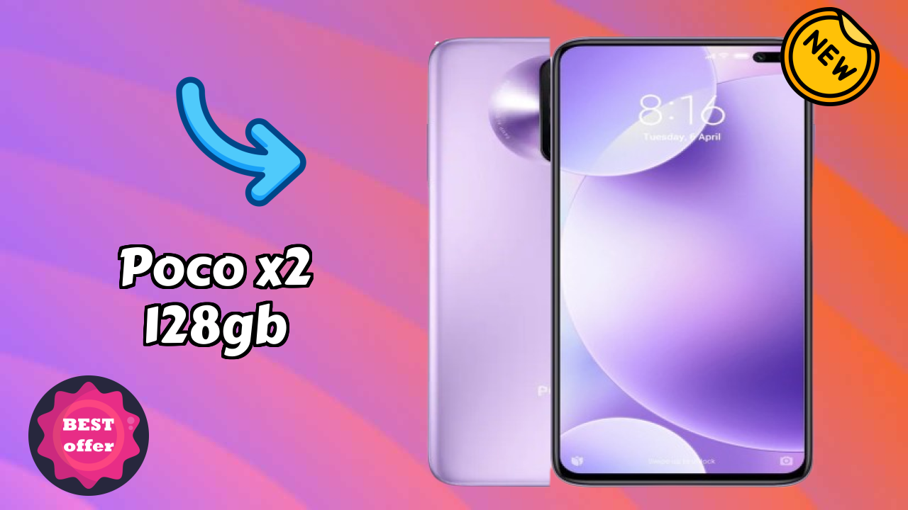 Poco POCO X2 128GB - Best Camera Phone Under ₹15,999