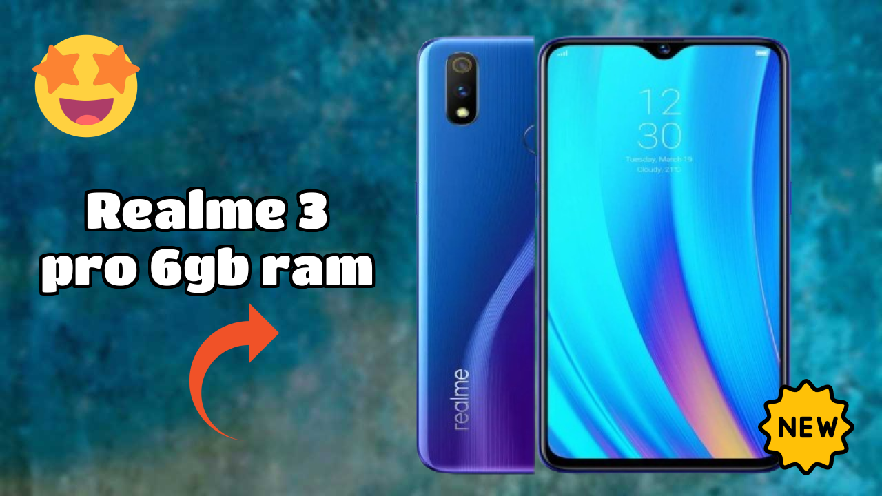Realme 3 Pro 6GB RAM Display Size: 6.3 Inches (16 Cm) Screen Quality