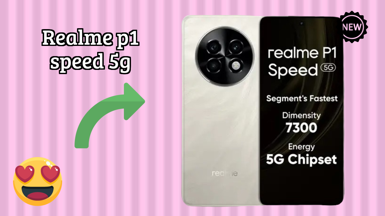 Realme P1 Speed 5G Display Size: 6.67 Inches (16.94 Cm) Screen Quality