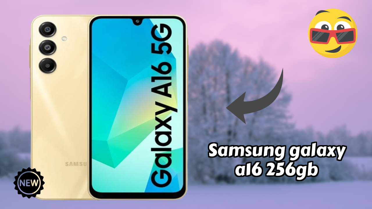 Samsung Galaxy A16 256GB Display Technology: Super AMOLED Quality