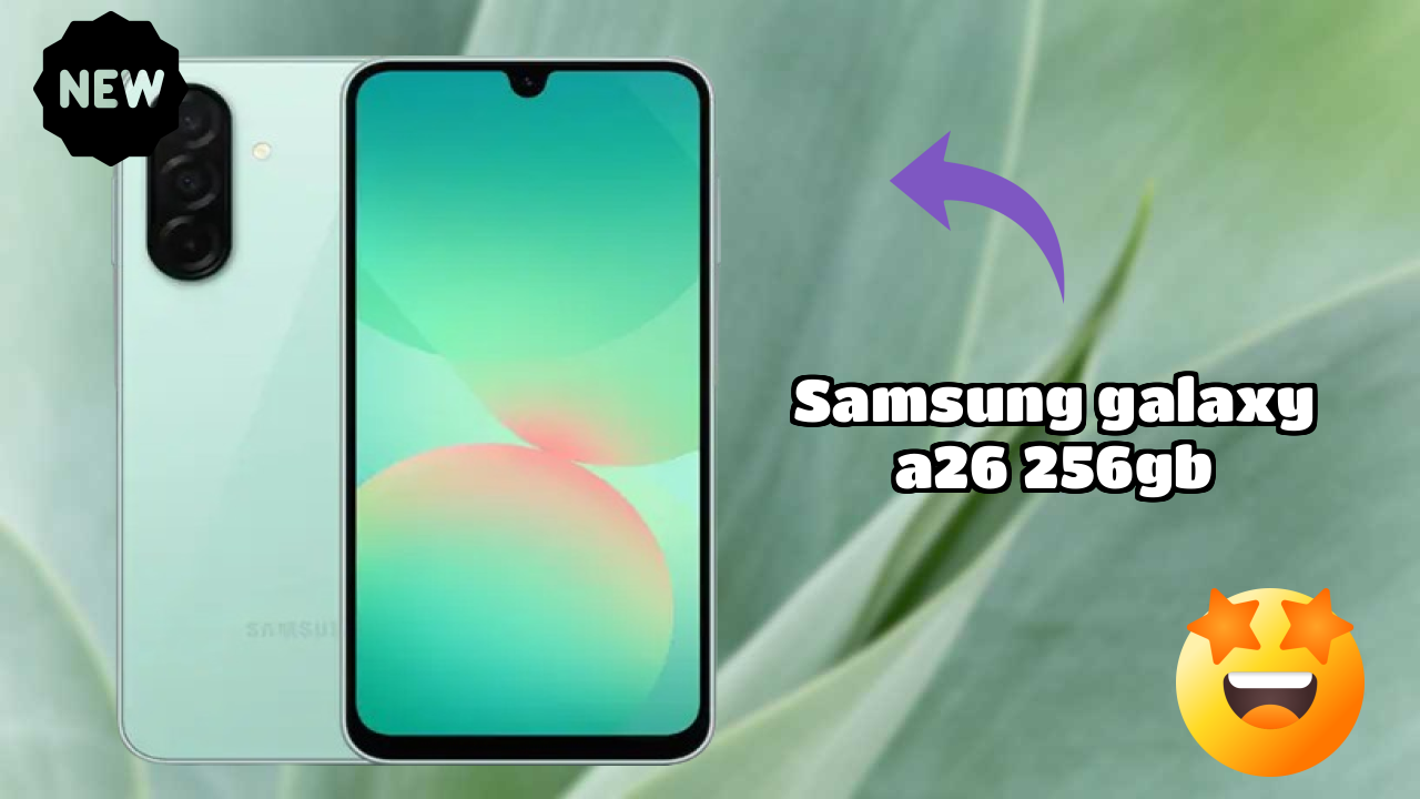 Samsung Galaxy A26 256GB RAM Performance: 8 GB RAM Gaming Tested