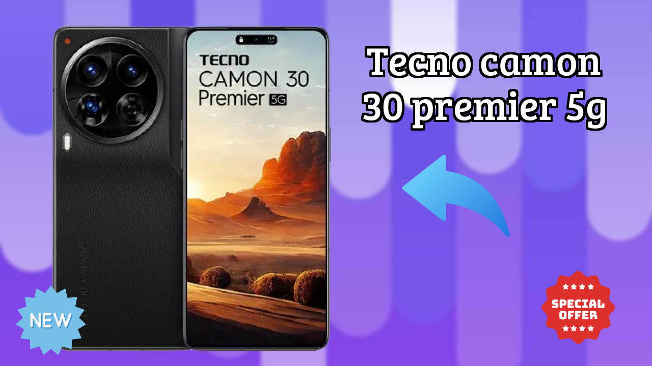 Tecno Camon 30 Premier 5G Display Size: 6.77 Inches (17.2 Cm) Screen Quality
