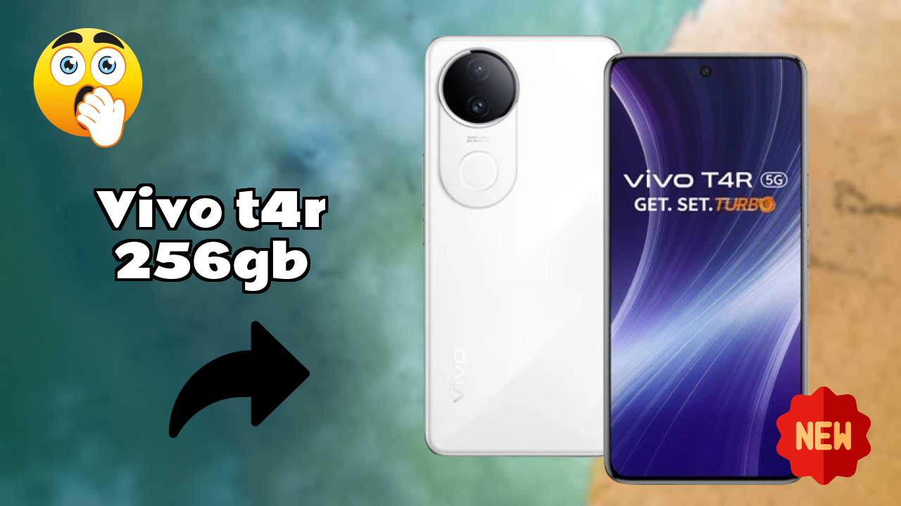 Vivo T4R 256GB 2026 best for Buy? Amazing Feachers with AI