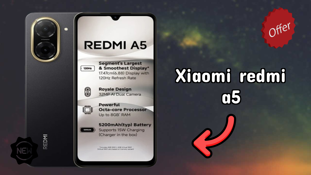 Xiaomi Redmi A5 at ₹6,099 - Is It Worth Buying?